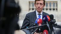 Le ministre de l'Education nationale Édouard Geffray à Paris le 2 octobre 2026