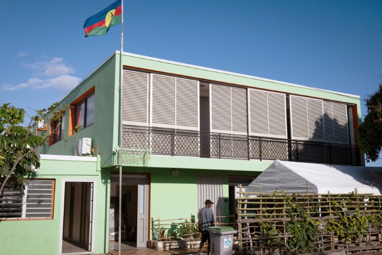 Le siège de l'Union Calédonienne à Noumea, le 1er octobre 2024