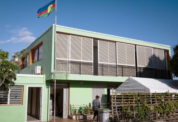 Le siège de l'Union Calédonienne à Noumea, le 1er octobre 2024