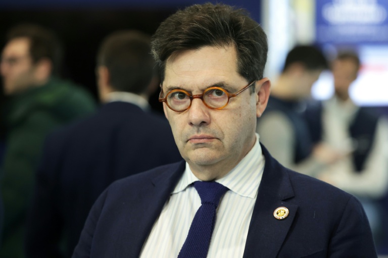 Georges-François Leclerc, directeur de cabinet du président Emmanuel Macron, le 21 février 2026 à Paris