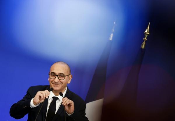 Le ministre de l'Intérieur Laurent Nuñez lors d'une conférence de presse à Paris, le 20 avril 2026