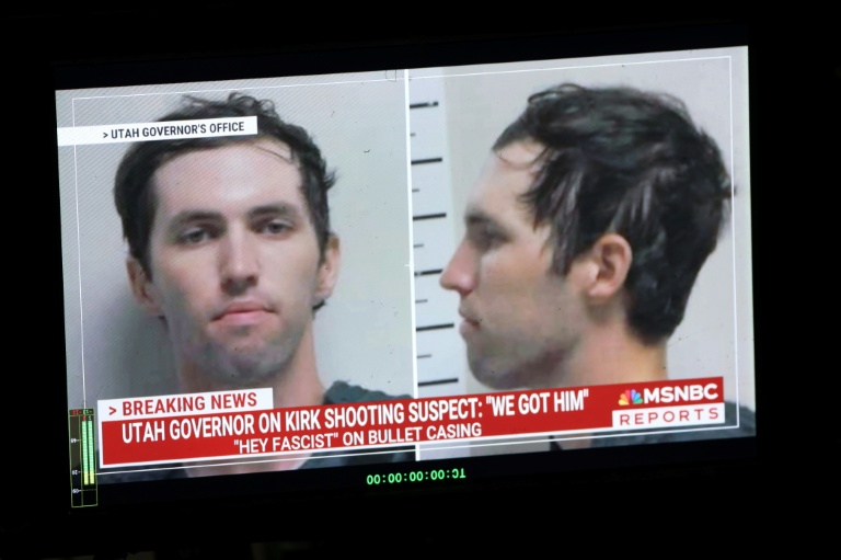 Une photo du suspect du meurtre de Charlie Kirk, Tyler Robinson, le 12 septembre 2025, dans l'Utah