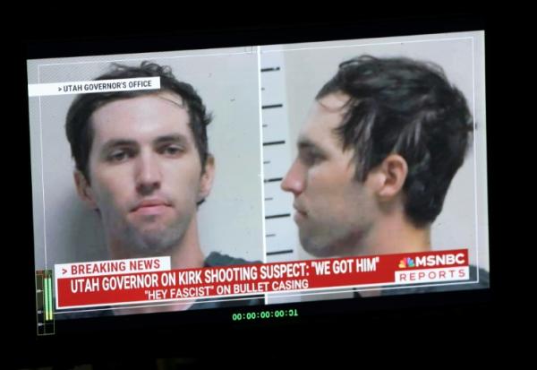 Une photo du suspect du meurtre de Charlie Kirk, Tyler Robinson, le 12 septembre 2025, dans l'Utah