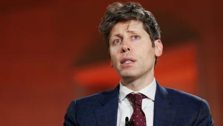 Sam Altman, patron du géant de l'intelligence artificielle OpenAI, à Washington, le 11 mars 2026