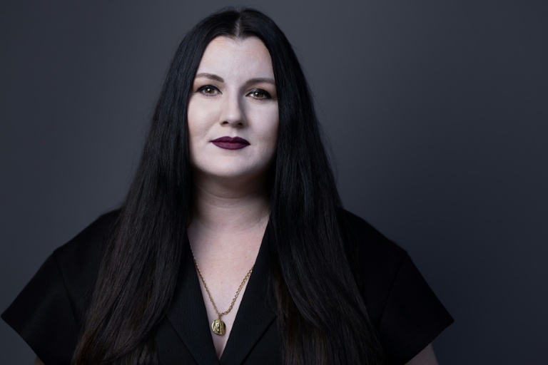Fidji Simo, star de la tech et numéro 2 de facto d'OpenAI, lors du Sommet pour l'action sur l'Intelligence artificielle (IA), au Grand Palais, à Paris, le 11 février 2025