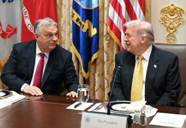 Le président américain Donald Trump et le Premier ministre hongrois Viktor Orban, le 7 novembre 2025 à la Maison Blanche