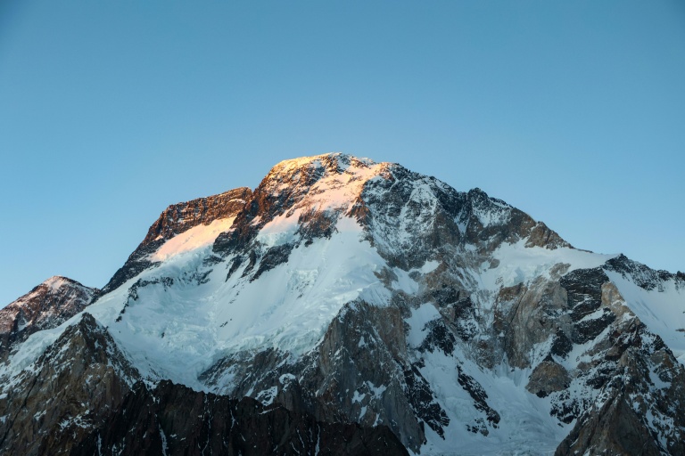 Cette photo prise en juillet 2023 montre le Broad Peak, où une avalanche meurtrière s'est produite.