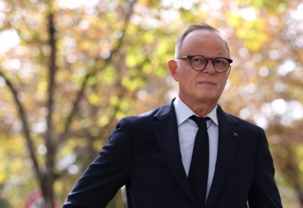 Le candidat Horizons à la présidentielle de 2027, Edouard Philippe, le 18 septembre 2026 à Paris
