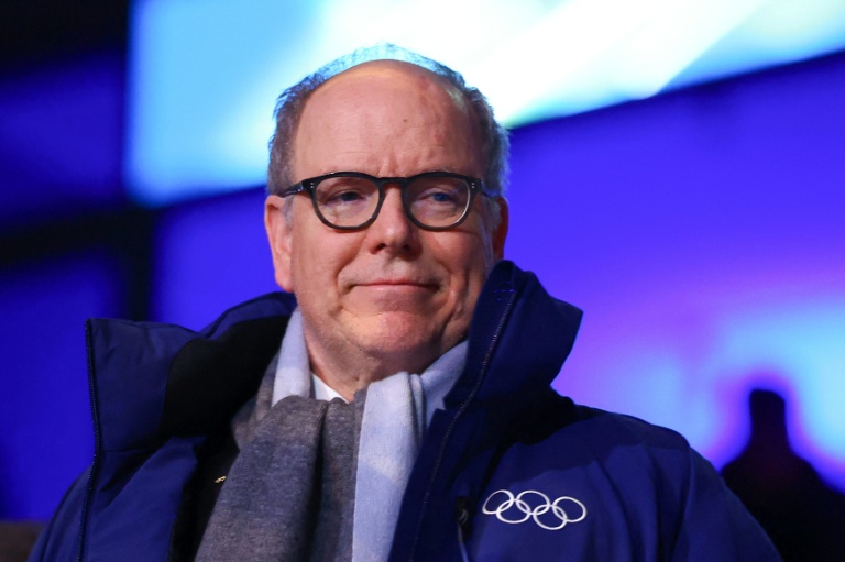 Albert II de Monaco lors de la cérémonie d'ouverture des JO d'hiver de Milano Cortina 2026 le  6 févrirt 2026