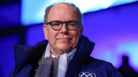 Albert II de Monaco lors de la cérémonie d'ouverture des JO d'hiver de Milano Cortina 2026 le  6 févrirt 2026