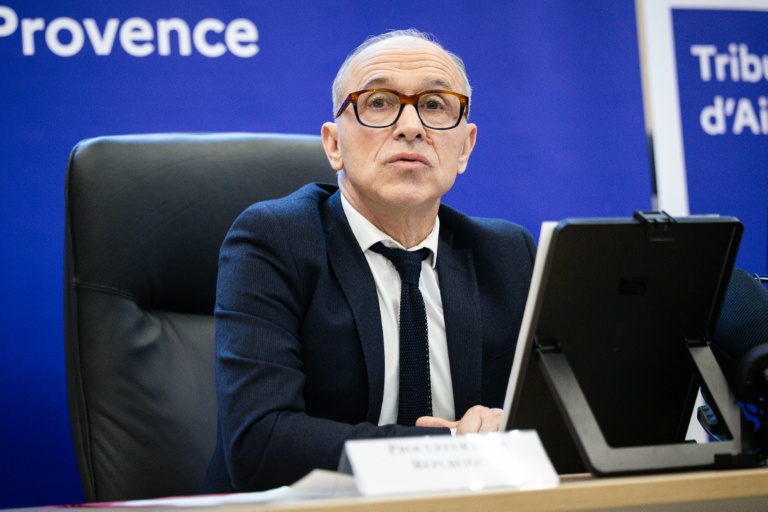 Le procureur d'Aix-en-Provence Jean-Luc Blachon, le 27 mars 2025 à Aix-en-Provence