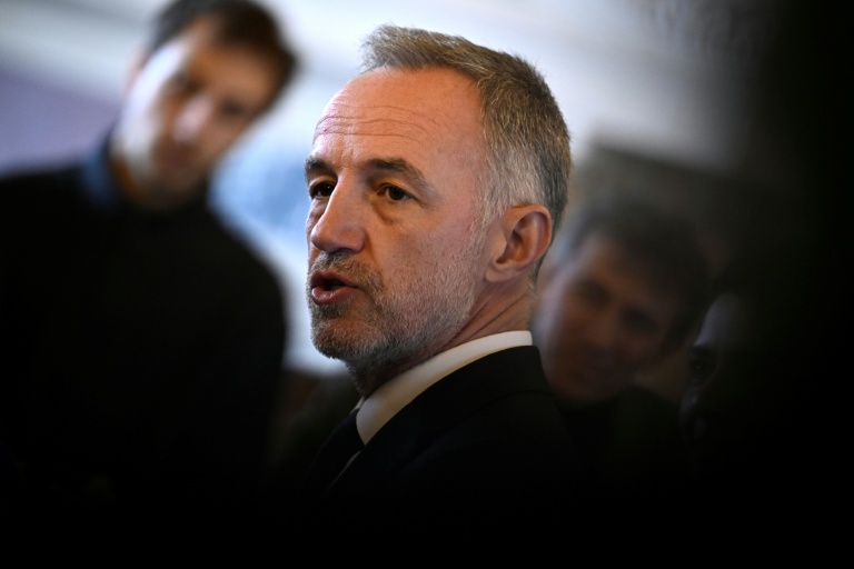 Le maire de Paris Emmanuel Grégoire, le 29 mars 2026, à Paris