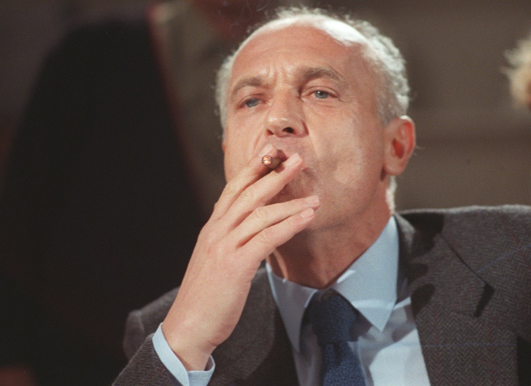 Pierre Nora le 21 octobre 1987 à Paris.