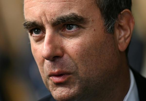 Le Premier ministre Sébastien Lecornu à Mérignac en Gironde le 17 août 2026