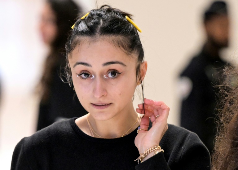 Charlotte Arnould au tribunal de Paris le 28 octobre 2024