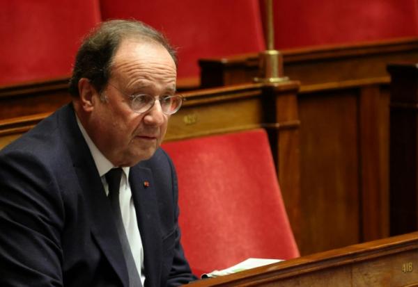 François Hollande, le 3 février 2026 à l'Assemblée nationale, à Paris