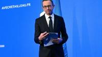 L'ancien ministre de l'Intérieur, Bruno Retailleau, après avoir annoncé sa candidature à l'élection présidentielle, le 12 février 2026 à Paris