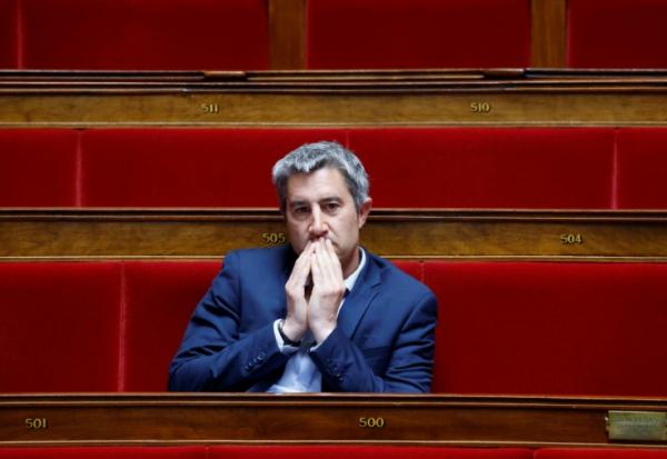 Le député François Ruffin le 13 mai 2025 à l'Assemblée nationale à Paris 
