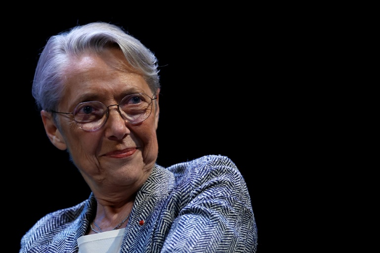 L'ancienne Première ministre Elisabeth Borne à Paris le 11 avril 2026