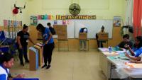 Dans un bureau de vote à Panama le 5 mai 2024