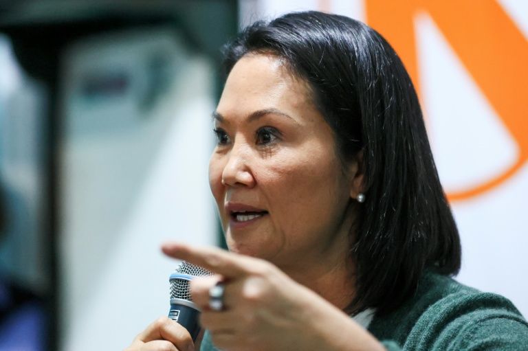 Keiko Fujimori à Lima le 27 mai 2026