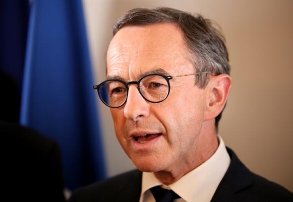 Le ministre de l'Intérieur Bruno Retailleau, à Paris le 18 mai 2025.