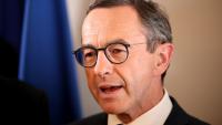 Le ministre de l'Intérieur Bruno Retailleau, à Paris le 18 mai 2025.