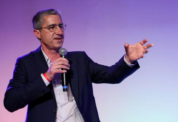 François Ruffin, lors d'un meeting du Front populaire 2027, Paris, le 5 mai 2026