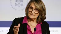 La porte-parole du gouvernement Sophie Primas, le 26 mars 2025 à Paris