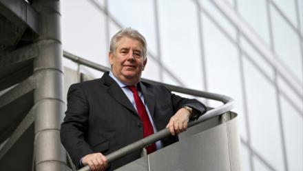 Le maire (LREM) de Besançon Jean-Louis Fousseret, le 21 février 2013 dans sa ville
