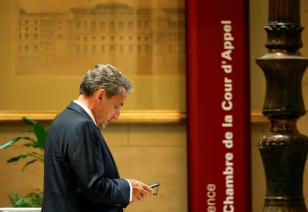 Nicolas Sarkozy au tribunal de Paris le 26 mai 2026