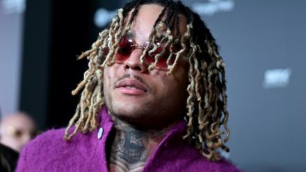 Le rappeur Zola avant la première édition de la cérémonie de remise des prix musicaux "Les Flammes", au Théâtre du Châtelet, à Paris, le 11 mai 2023