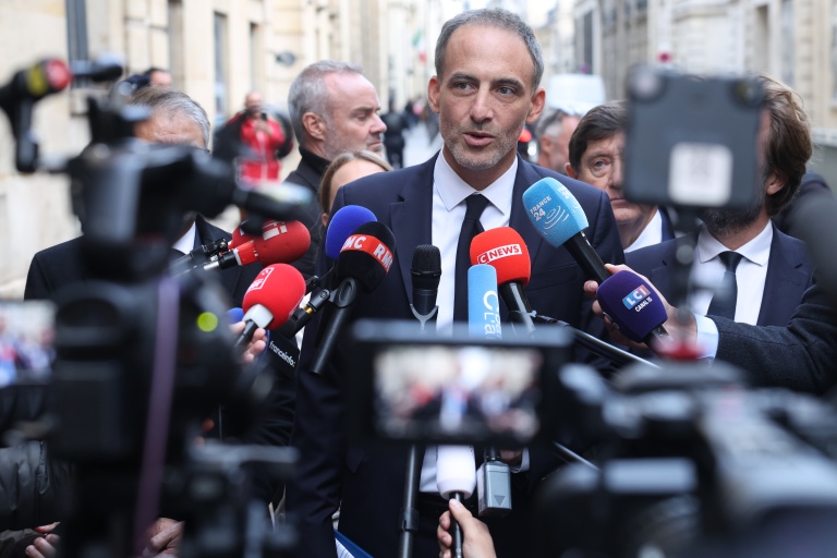 Raphaël Glucksmann à Paris, le 22 octobre 2026