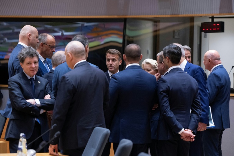 Les dirigeants européens en sommet à Bruxelles, le 19 juin 2026