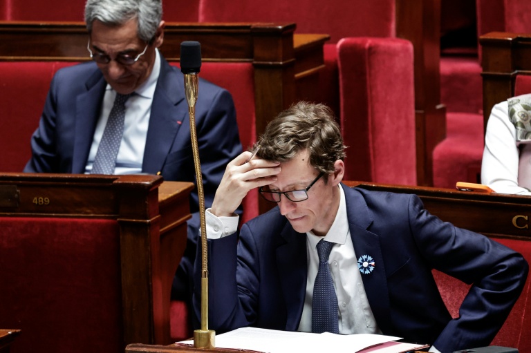 Le ministre de l'Education nationale Edouard Geffray à l'Assemblée nationale à Paris le 6 mai 2026