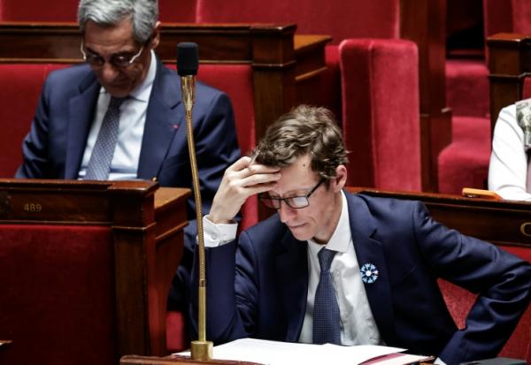 Le ministre de l'Education nationale Edouard Geffray à l'Assemblée nationale à Paris le 6 mai 2026
