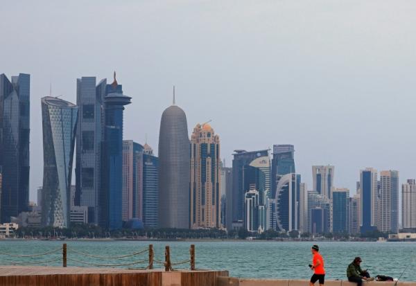 Le quartier de la Corniche, à Doha, au Qatar, le 4 mars 2026