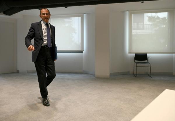 Bruno Retailleau lors d'un déplacement à Madrid, le 22 juin 2026