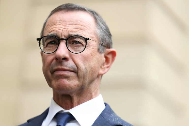 Bruno Retailleau, président du parti Les Républicains et ministre de l'Intérieur du gpouvernement Bayrou, le 2 septembre 2025 à Paris