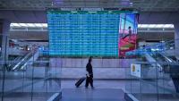 A l'aéroport Roissy Charles de Gaulle (CDG), près de Paris, le 12 mai 2025