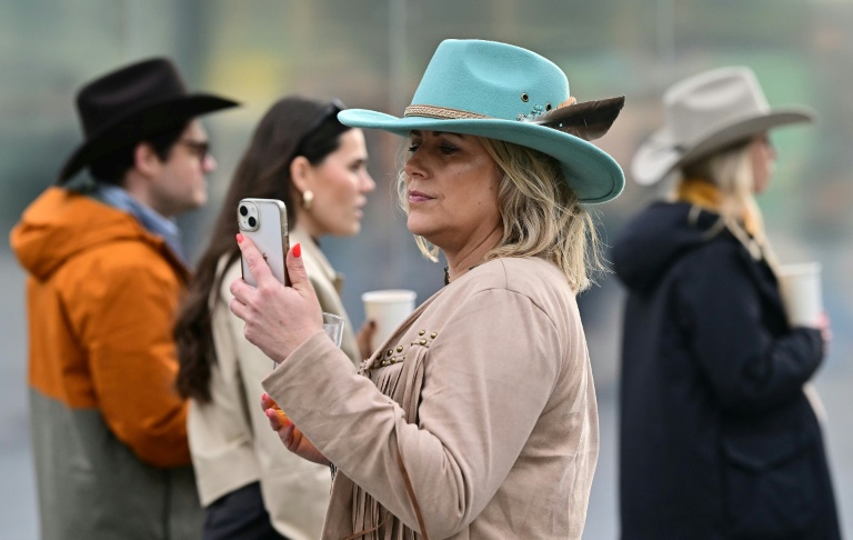 Une fan de musique country participe au festival Country to Country (C2C), le 13 mars 2026 à Londres