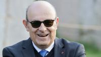 Le PDG de Dassault Aviation Eric Trappier à Athènes, le 24 avril 2026