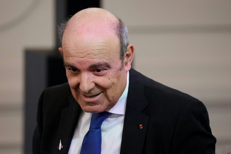 Le PDG de Dassault Eric Trappier à Paris, le 5 février 2026