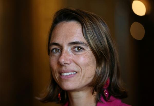 La sénatrice LR Christine Lavarde au Palais du Luxembourg à Paris, le 1er octobre 2026