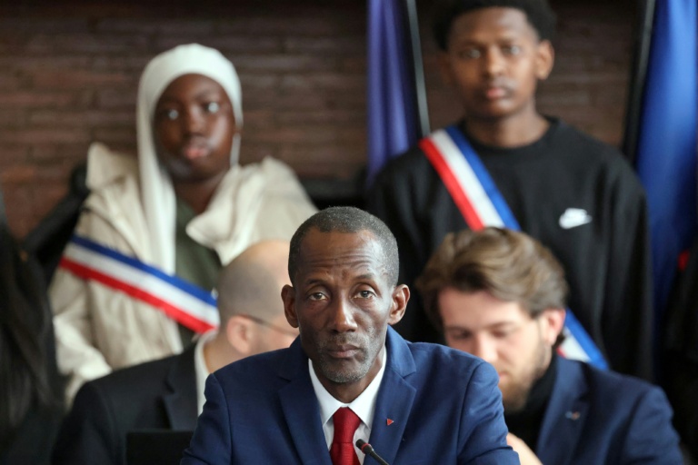 Le maire LFI de Saint-Denis, Bally Bagayoko, à Saint-Denis, le 21 mars 2026 