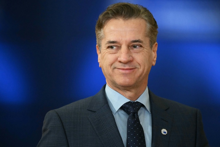 Le Premier ministre sortant Robert Golob à Bruxelles le 22 janvier 2026.