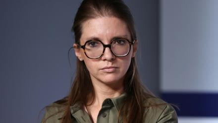 La ministre chargée de l’Égalité entre les femmes et les hommes, Aurore Bergé, à Paris, le 1er juillet 2026