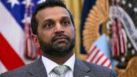 Le directeur du FBI, la police fédérale américaine, Kash Patel, à la Maison Blanche, à Washington, aux Etats-Unis, le 15 septembre 2025