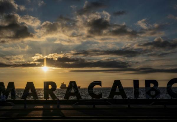 Un pétrolier ancré sur le lac Maracaibo, au Venezuela, le 7 janvier 2026