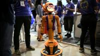 Des robots en démonstrations au salon Vivatech de Paris, le 17 juin 2026